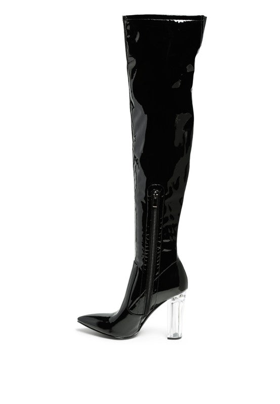 Noire Thigh High Long Boots