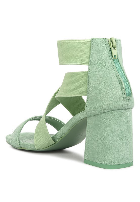 Strappy Block Heel Sandals