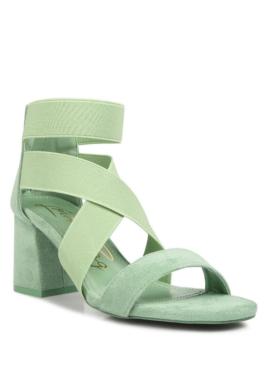 Strappy Block Heel Sandals