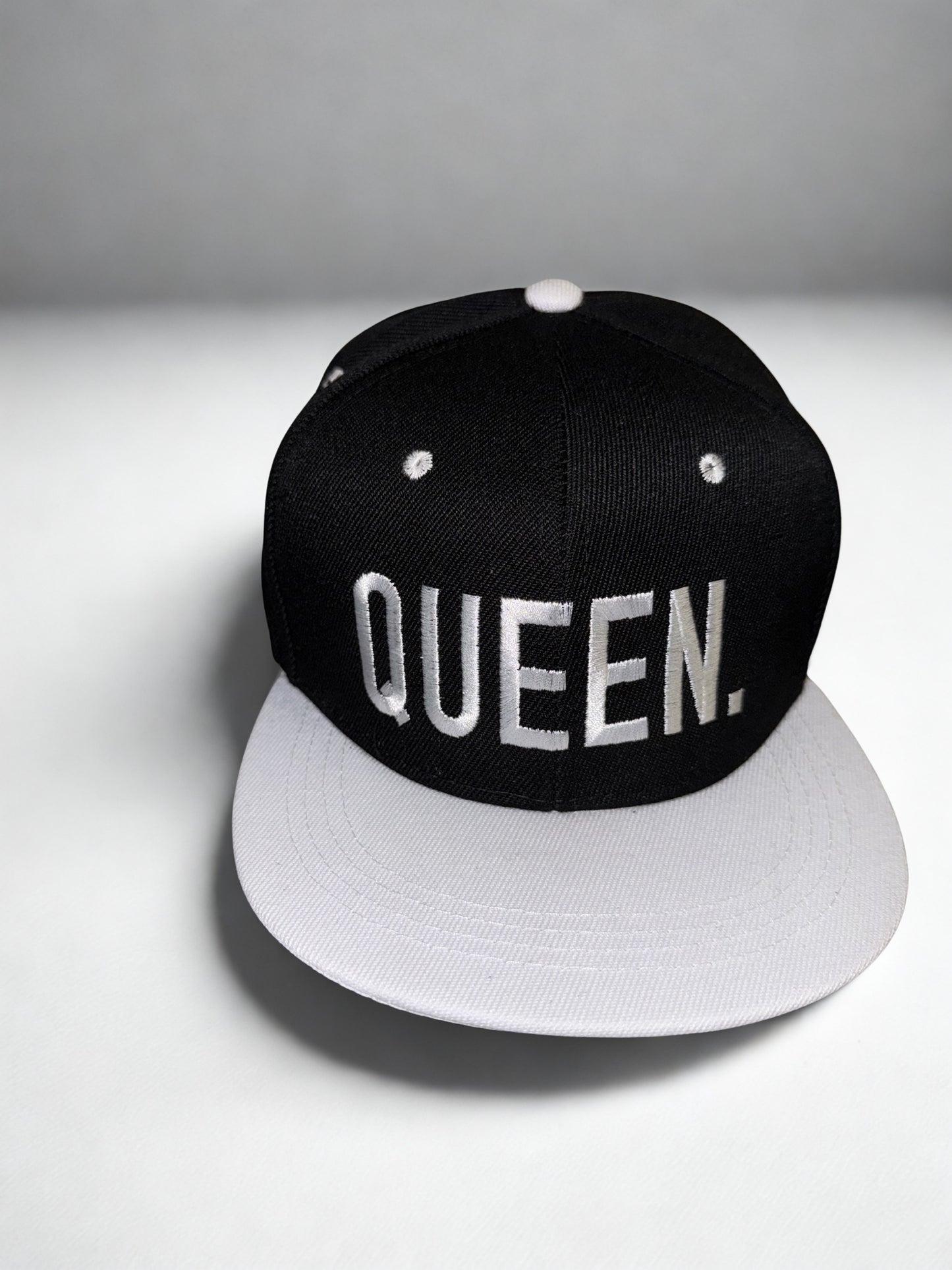 Black and White Queen Snapback