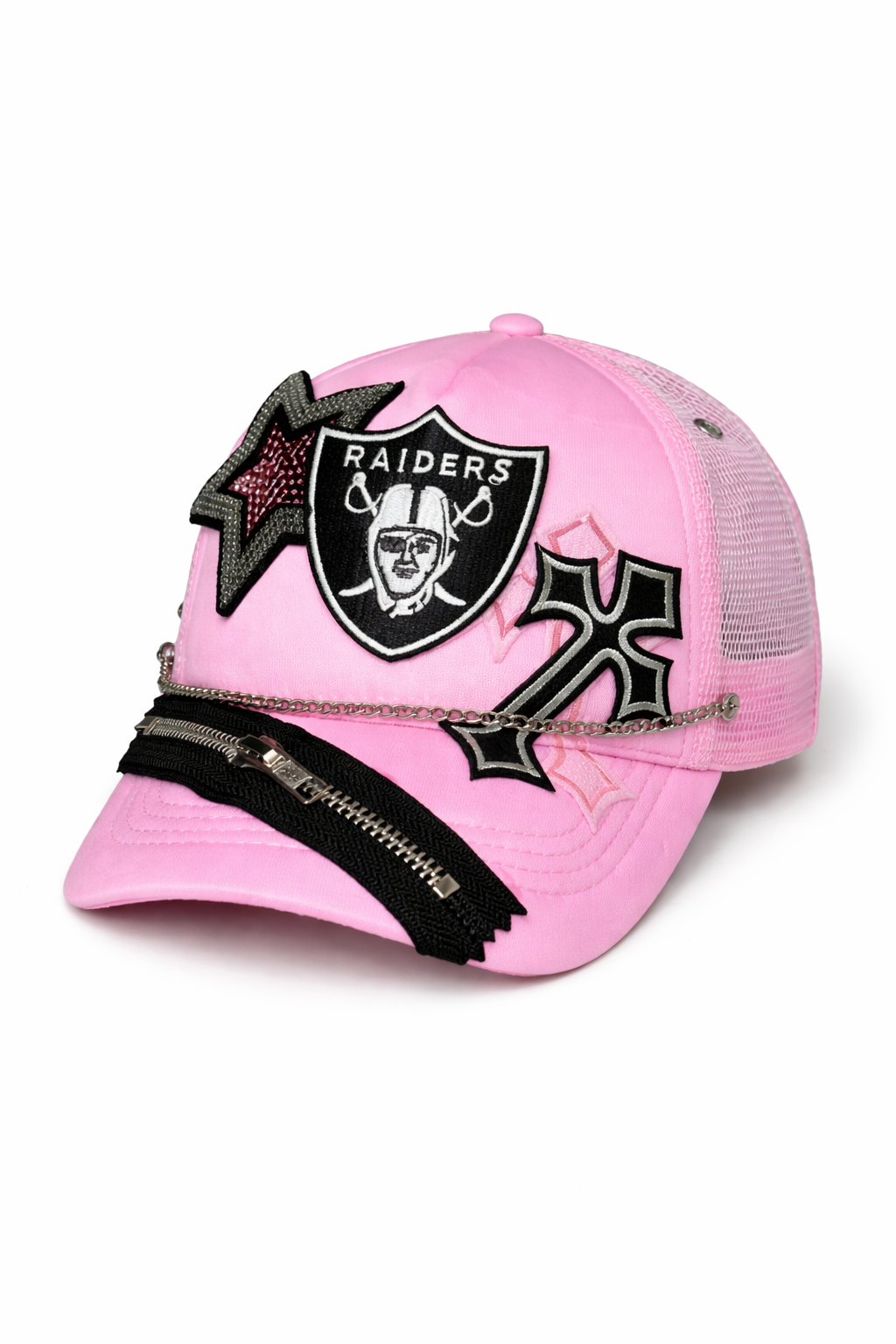 Pretty & Pink Rockstar Raiders Inspired Hat