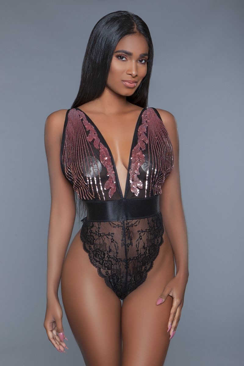 Sequin Teddy