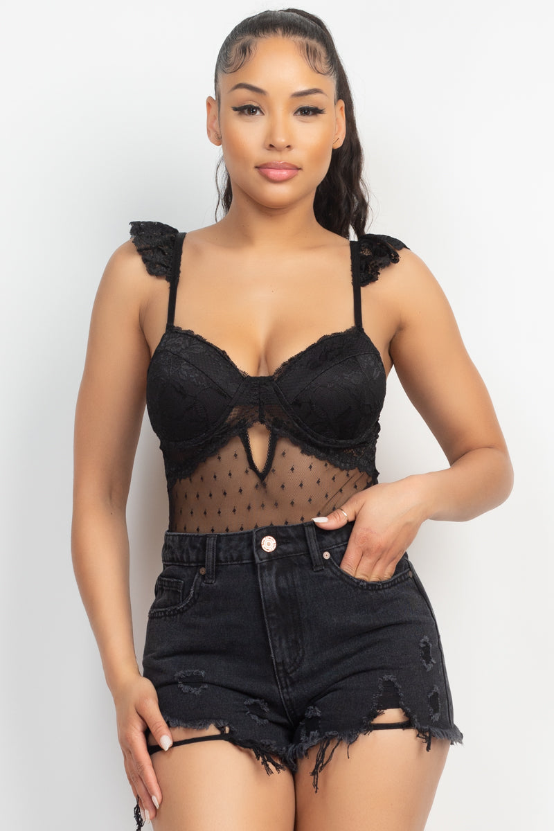 Cami Ruffled Bodysuit