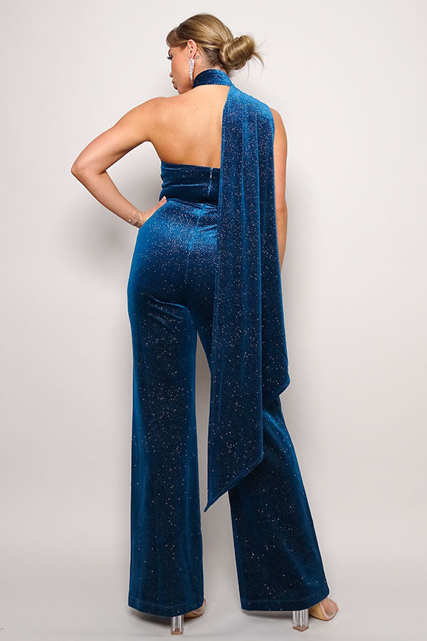 Sparkly Velvet Jumpsuit
