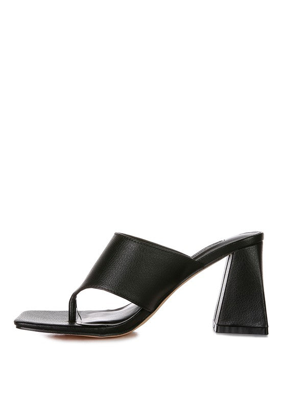 Muse Me Block Heel Thong Sandals