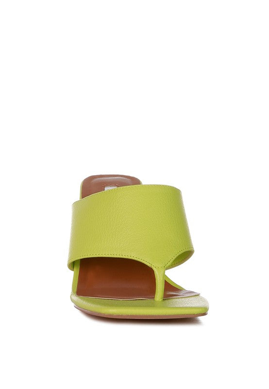 Muse Me Block Heel Thong Sandals