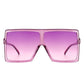 Oversize Square Tinted Sunglasses