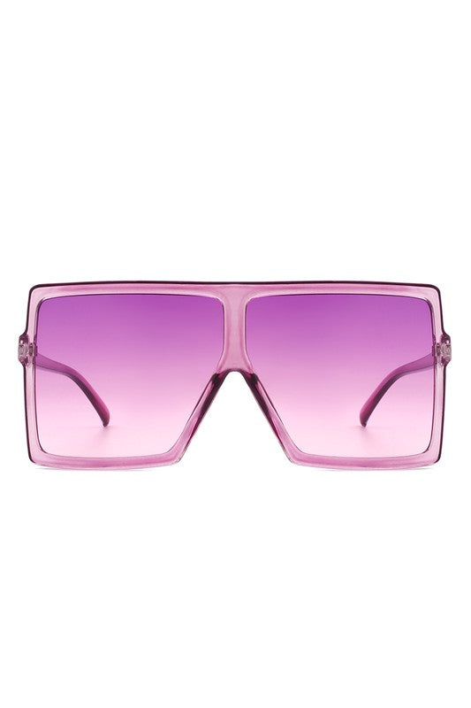 Oversize Square Tinted Sunglasses