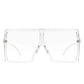 Oversize Square Tinted Sunglasses