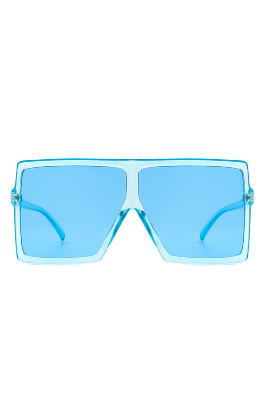 Oversize Square Tinted Sunglasses