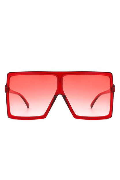 Oversize Square Tinted Sunglasses