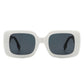 Square Retro Flat Top Sunglasses