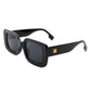 Square Retro Flat Top Sunglasses