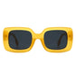 Square Retro Flat Top Sunglasses