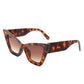 Retro Square Vintage Cat Eye Sunglasses