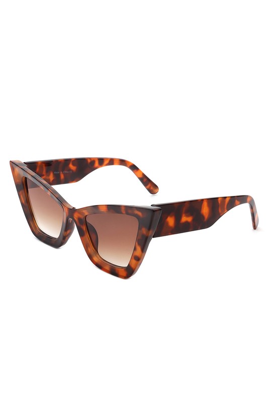 Retro Square Vintage Cat Eye Sunglasses