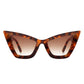 Retro Square Vintage Cat Eye Sunglasses