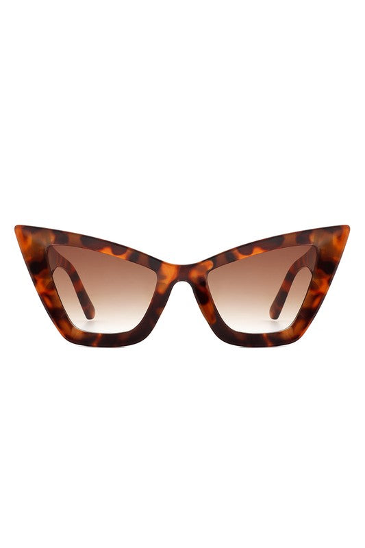 Retro Square Vintage Cat Eye Sunglasses