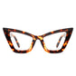 Retro Square Vintage Cat Eye Sunglasses