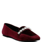 Velvet Diamante Loafers