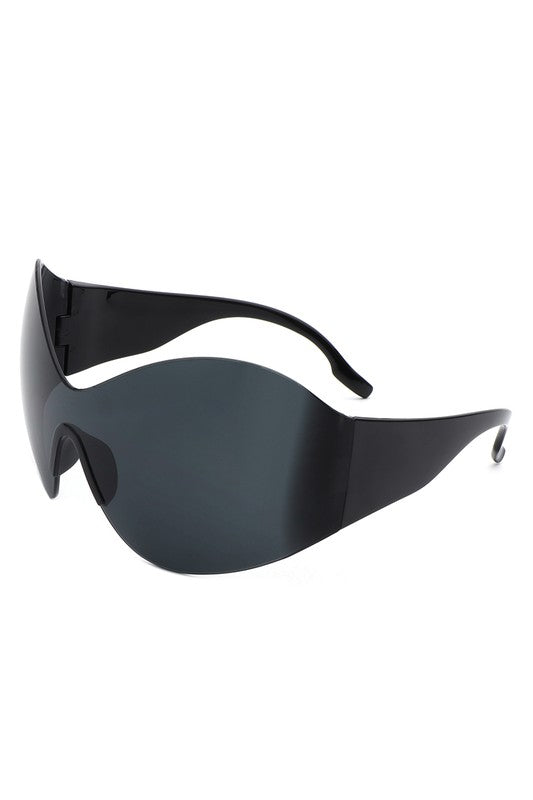 Rimless Oversized Sunglasses