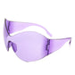 Rimless Oversized Sunglasses