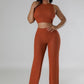 Tie Back Two-Piece Pant Set