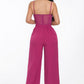 Mesh Wide Leg Jumpsuit