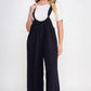 Curve French Terry Wide Leg Overalls