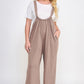 Curve French Terry Wide Leg Overalls