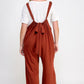 Curve French Terry Wide Leg Overalls