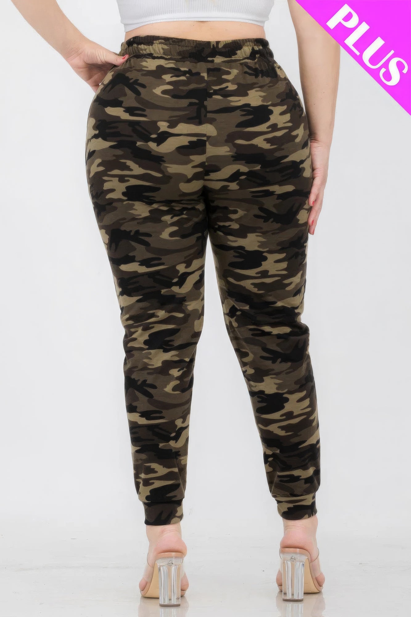 Curve French Terry Camo Joggers