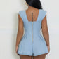 Denim Corset Romper