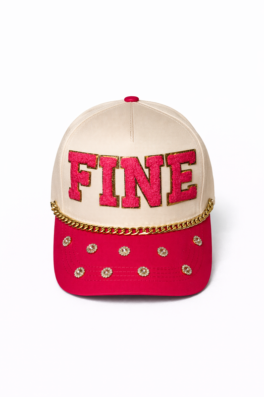 Fine Luxe Rhinestone Hat