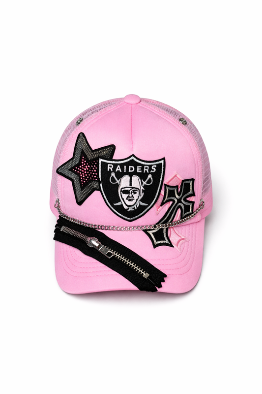 Pretty & Pink Rockstar Raiders Inspired Hat