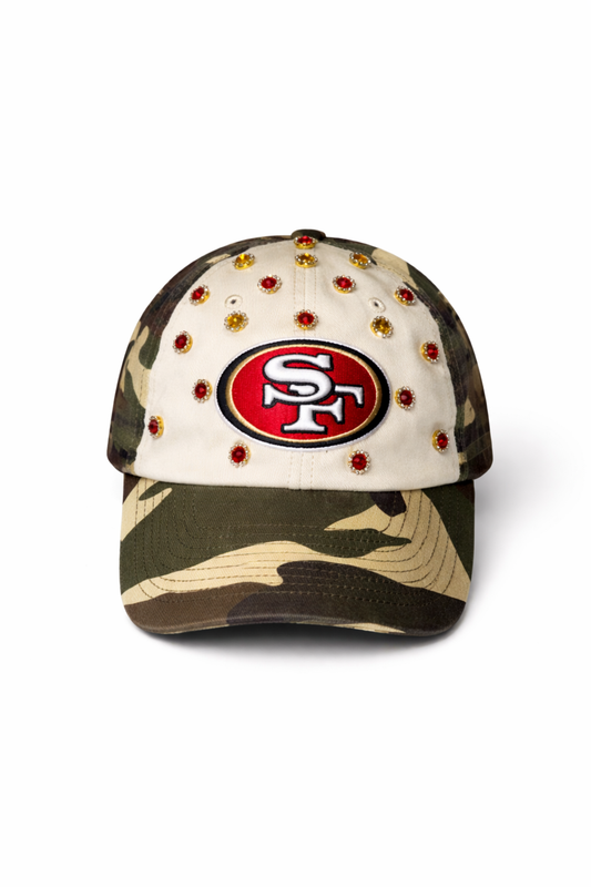 Purdy SF Rhinestone Camo Hat