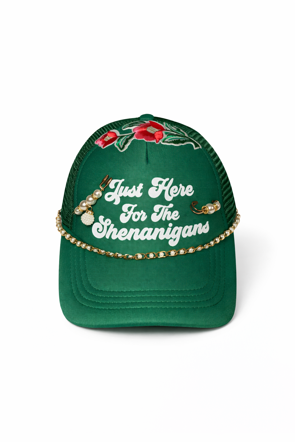 Here for the Shenanigans Trucker Hat