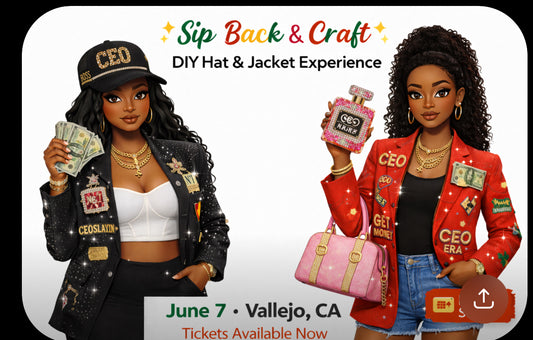 Sip Back & Craft – Event Ticket