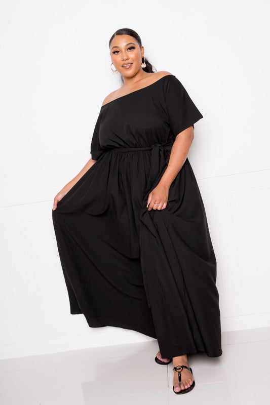 Off Shoulder See Through Maxi Dress