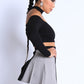 Off-shoulder Top & Skirt Set