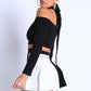 Off-shoulder Top & Skirt Set