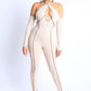 Cross Halter Keyhole Off Shoulder Set