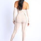 Cross Halter Keyhole Off Shoulder Set