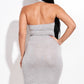 Halter Waist Tie Mini Dress
