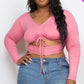 Curve Cutout Crop Top