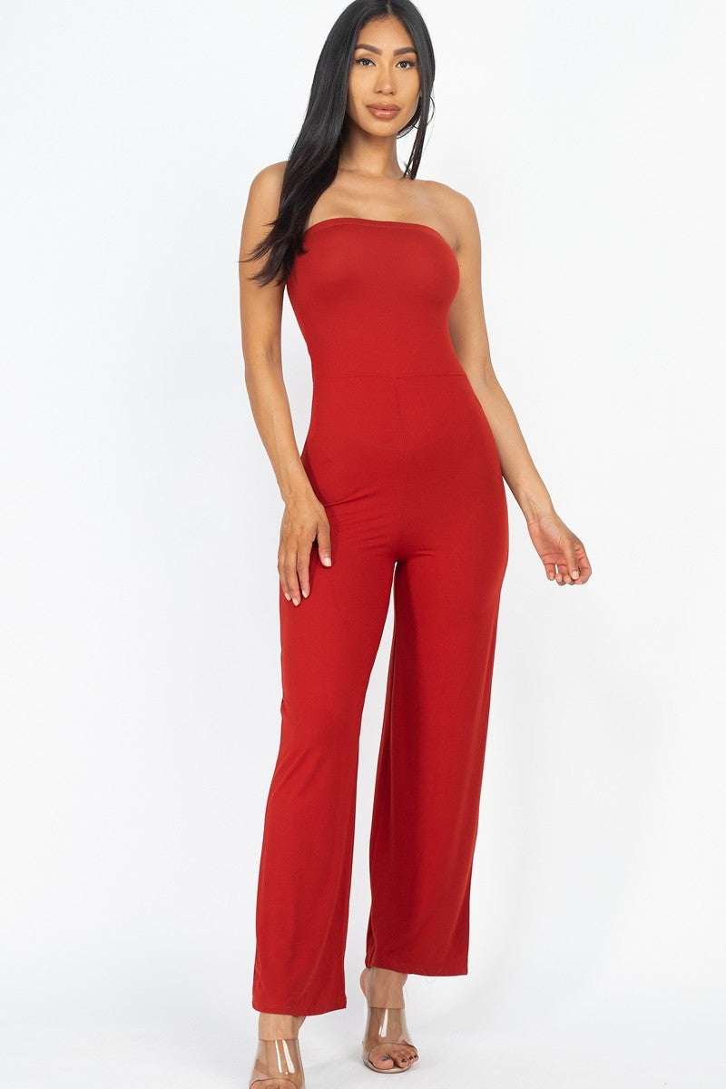 Tube Top Jumpsuit