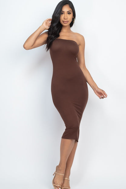 Tube Top Bodycon Dress