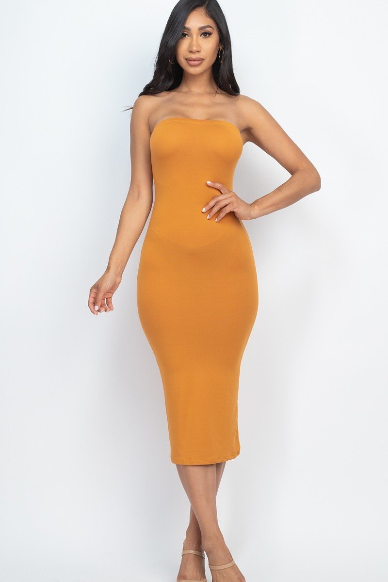 Tube Top Bodycon Dress