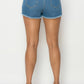 Distressed Short Shorts - Dark