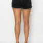 Distressed Short Shorts - Black